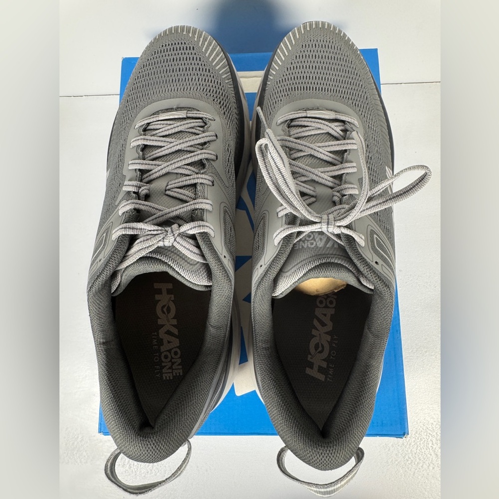 Size 10.5 - Hoka One One Bondi 7 Wild Dove - Picture 6 of 8